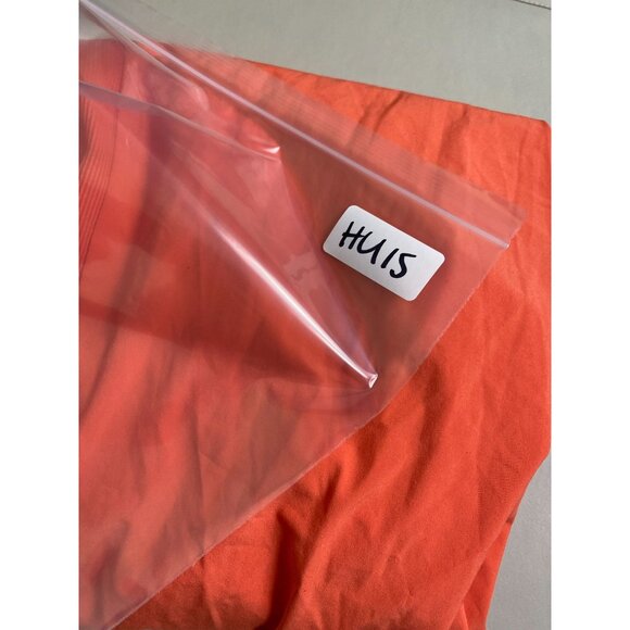 Athleta Brooklyn Ankle Pant Size 12 Orange Pullon Zip Pockets - Picture 16 of 16